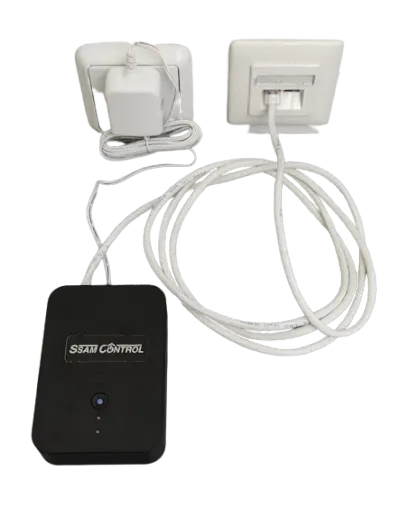 Smart Control Center mit Anschluss für Internetkabel - kompatibel mit SSAM Control ZigBee Funk