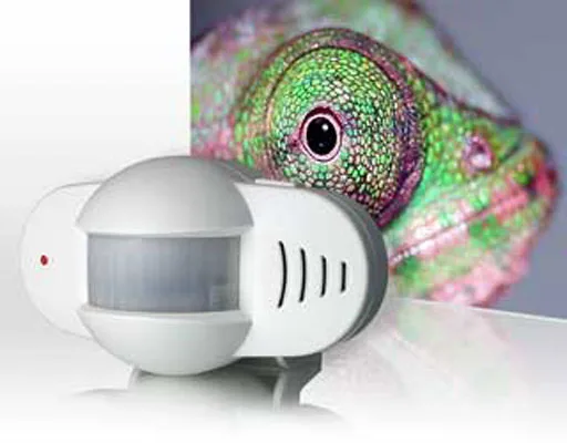 Kompakt Alarmsensor mit Gongfunktion / Bewegungsmelder und 2 Alarmeingänge