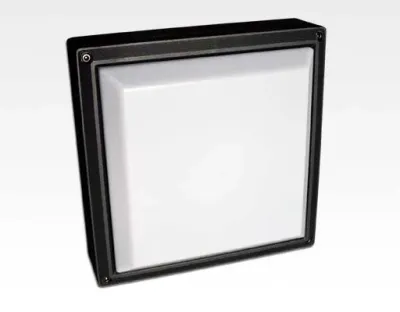 20W LED Wand/Deckenleuchte anthrazit quadratisch Warm Weiß / 2700-3200K 900lm 230VAC IP54 120Grad — Bild 3