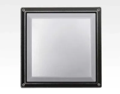 20W LED Wand/Deckenleuchte grau quadratisch Warm Weiß / 2700-3200K 900lm 230VAC IP54 120Grad -Ausstellungsstück mit kleinen Schönheitsfehler — Bild 5