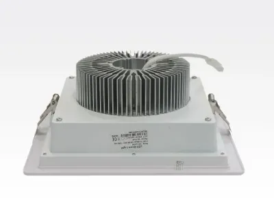 18W LED Einbau Downlight weiß quadratisch dimmbar Neutral Weiß / 4000-4500K 1800lm 230VAC IP43 120Grad — Bild 4