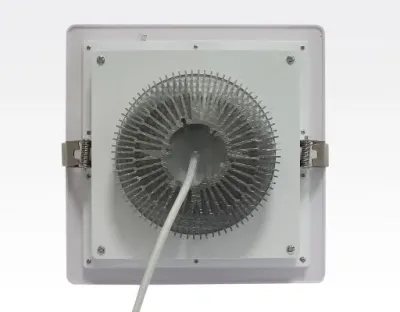 18W LED Einbau Downlight weiß quadratisch dimmbar Neutral Weiß / 4000-4500K 1800lm 230VAC IP43 120Grad — Bild 5