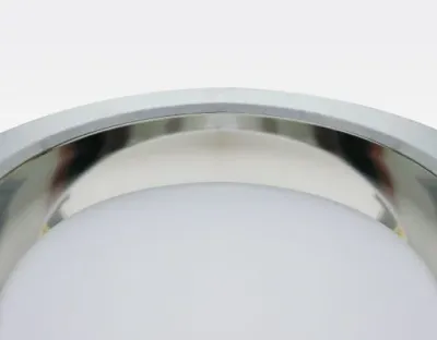 28W LED Einbau Downlight silber rund Neutral Weiß / 4000-4500K 2300lm 230VAC IP44 120Grad — Bild 3
